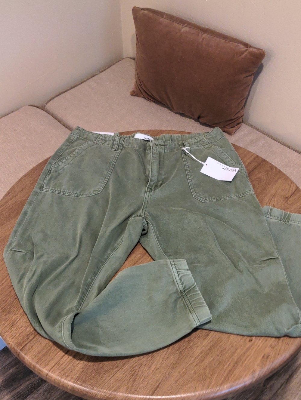 Vervet Olive Green Joggers